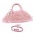 Borsa a mano in pelliccia rosa Blumarine - vista 8
