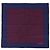 Fazzoletto da taschino Hermès Gordon Rosso Blu Navy Seta