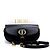 Dior Borsa a spalla e crossbody Bobby East-West Black Nero