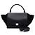 Céline Borsa Tote e Borsa a Tracolla Trapeze Nera Nero