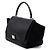 Céline Borsa Tote e Borsa a Tracolla Trapeze Nera Nero - vista 2