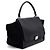Céline Borsa Tote e Borsa a Tracolla Trapeze Nera Nero - vista 3