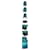 Louis Vuitton Christopher MM Black Light Blue  - vista 2