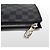 Louis Vuitton Pochette GM Clutch in Canvas Damier Nero - vista 13