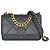 Chanel Portafoglio a Catena WOC Gray Marrone