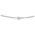Collana Chanel CC Argento Marrone  - vista 3