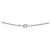 Collana Chanel CC Argento Marrone  - vista 4