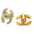 Chanel Orecchini CC Cubic Oro D'oro - vista 4