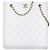 Chanel Borsa Shopper Sweet Classic Caviar White Bianco
