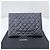 Chanel Clutch Classic Caviar Logo CC Black Series Nero - vista 8
