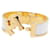 Hermès Bracciale Largo CLIC Clac Oro GM D'oro - vista 4