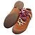 Alexander Mcqueen Sneakers in camoscio camel da uomo Marrone - vista 4