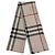 Burberry Cachecol de lã e seda xadrez Bege claro - vista 8