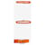 Hermès Wendegürtel 85 Orange Silber - Ansicht 2