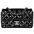 Chanel Klassische Crossbody-Tasche aus Lackleder New Mini Black Schwarz