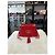 Valentino Borsa Logo con manico superiore rossa Rosso - vista 4