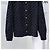 Dior Giacca camicia in denim e velluto Oblique Nero - vista 3