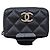 Chanel Portamonete Classic Caviar da Donna Nero