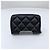 Chanel Portamonete Classic Caviar da Donna Nero - vista 7