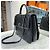 Chanel Lambskin Trendy CC Large Black Silver Nero - vista 4