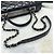 Chanel Lambskin Trendy CC Large Black Silver Nero - vista 5