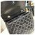 Chanel Lambskin Trendy CC Large Black Silver Nero - vista 7