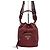 Prada Borsa Bucket Crossbody Vittelo Dino Rossa Rosso
