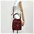 Prada Borsa Bucket Crossbody Vittelo Dino Rossa Rosso - vista 3
