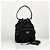 Prada Borsa bucket in nylon con logo triangolare Nero - vista 5