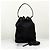 Prada Borsa bucket in nylon con logo triangolare Nero - vista 6