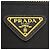Prada Borsa bucket in nylon con logo triangolare Nero - vista 7