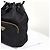 Prada Borsa bucket in nylon con logo triangolare Nero - vista 8