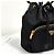 Prada Borsa bucket in nylon con logo triangolare Nero - vista 9