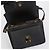 Marni Borsa a tracolla Trunk Medium in pelle Saffiano Nera Nero - vista 7