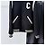 Céline Giacca Varsity con Cappuccio in Lana e Cashmere Teddy Nero - vista 3