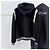 Céline Giacca Varsity con Cappuccio in Lana e Cashmere Teddy Nero - vista 4