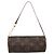 Louis Vuitton Papillon Pochette Monogram Canvas Mini Marrone - vista 2