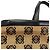 Borsa Tote Loewe Anagram Marrone Nero - vista 10