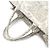 Borsa Christian Dior Book Tote Large Marrone Bianco - vista 5