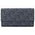 Cartera de solapa larga Christian Dior Gravity Outline Azul Azul marino