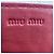 Miu Miu Pink Crocodile Embossed Leather Wallet - view 8
