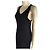 Issey Miyake schwarzes Rippstrick-Maxikleid mit Schlitz - Ansicht 5