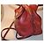 Borsa a mano Giorgio Armani in pelle rossa Rosso - vista 4