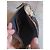 Borsa a mano Burberry Haymarket Marrone Beige - vista 6