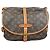 Louis Vuitton Saumur Monogram 30 Marrone - vista 2