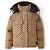 Gucci Herren-Daunenjacke mit GG-Motiv Braun Beige
