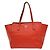 Gucci Swing Tote Leder Medium Rot