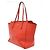 Gucci Swing Tote Leder Medium Rot - Ansicht 3
