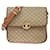 Céline Celine Vintage Macadam Canvas Small Beige