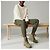 Prada Monolith Canvas Stiefel Khaki - Ansicht 6